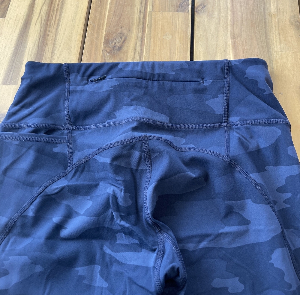 Sweaty Betty Womens Power 7/8 Length Blue Camo Pocket Leggings Size Small - Picture 4 of 6